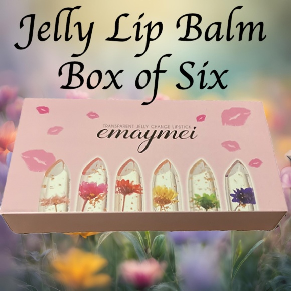 Set of my 6 Jelly Lipstick/Lip Balm -  Color Changing Moisturizing Gloss - Picture 1 of 4